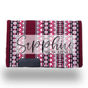 Western Show Blanket "The Uptown" Beere-Silber-247