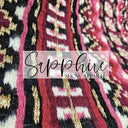 Western Show Blanket "The Uptown" Beere-Gold-252