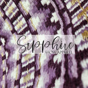 Western Show Blanket "The Oklahoma" Violet-Gold-241