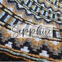 Western Show Blanket "The Oklahoma" Schwarz-Tan-Bronce-272