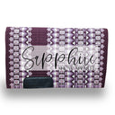 Western Show Blanket "The Oklahoma" Aubergine-Violett-Pink-239