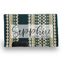 Western Show Blanket "The Santa Fee" Grün-Mint-Gold-225