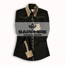 Western Ranch Shirt "Black Betty"