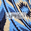 Western Ranch Blanket "Blue Moon B4"