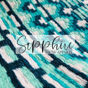 Western Show Blanket "Hunting Turquoise B1"