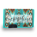 Western Ranch Blanket "Hunting Turquoise B3"