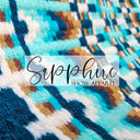 Western Show Blanket "Hunting Turquoise B6"