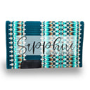Western Show Blanket "Hunting Turquoise B6"