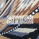 Western Ranch Blanket "The Genoa" Schwarz-Tan-280