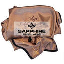 Halstuch, Tuch, Scarf "Black Betty" Schwarz-Tan