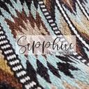 Western Ranch Blanket "The Peppermint B7"