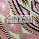 Western Ranch Blanket "The Rose Garden B1"