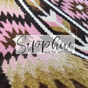 Western Ranch Blanket "The Rose Garden B2"