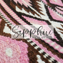 Western Ranch Blanket "The Rose Garden B7"