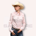Western Ranch Shirt "The Virginia" Rose