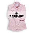 Western Ranch Shirt "The Virginia" Rose