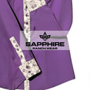 Western Ranch Shirt "Violetta" Violett